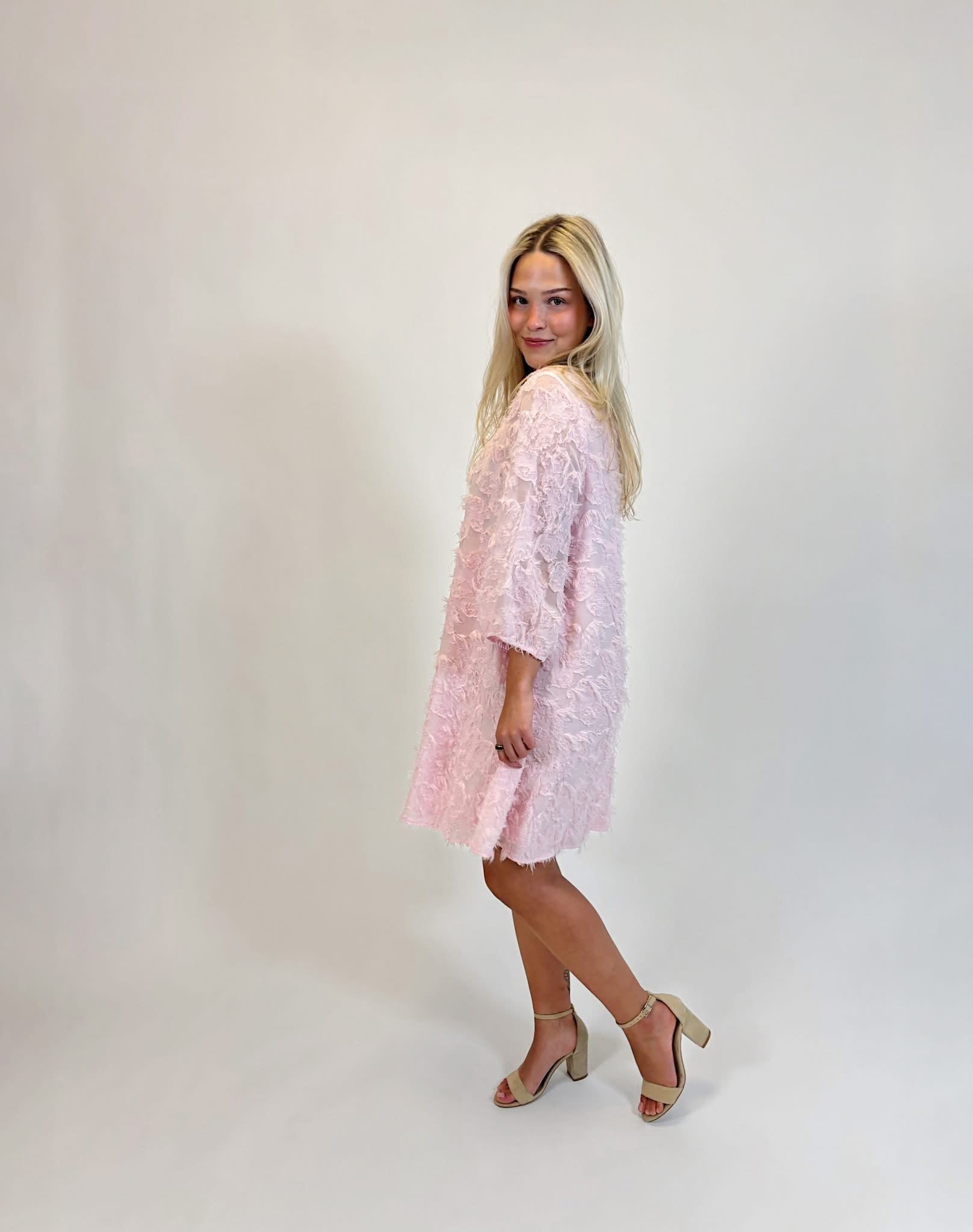 VILACILA Short Dress - Cherry Blossom